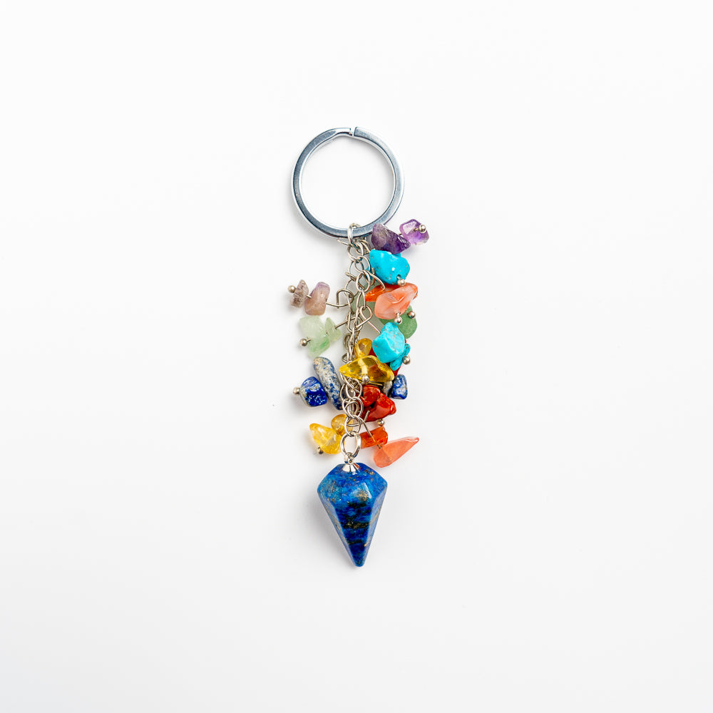 Chakra Crystal Key Chain